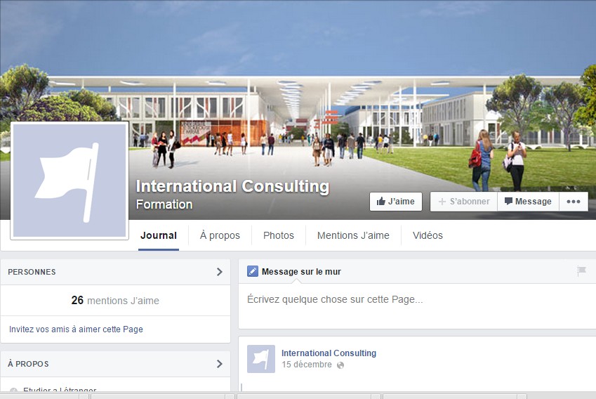 Suivez-nous sur Facebook !